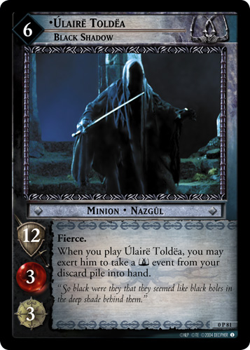 FOIL 0P81 - Ulaire Toldea, Black Shadow (P) - Click Image to Close