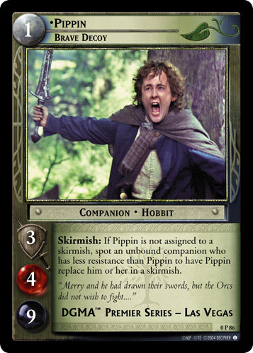 FOIL 0P86 - Pippin, Brave Decoy - Click Image to Close