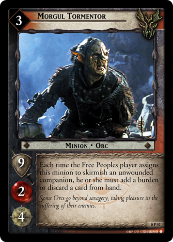 FOIL 0P92 - Morgul Tormentor - Click Image to Close