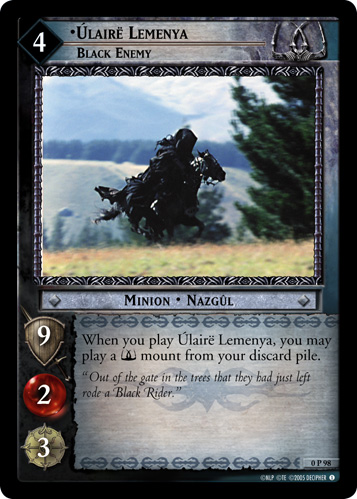 FOIL 0P98 - Ulaire Lemenya, Black Enemy - Click Image to Close