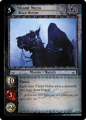 FOIL 0P99 - Ulaire Nelya, Black Hunter - Click Image to Close