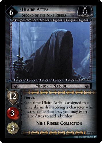 FOIL 0P109 - Ulaire Attea, Second of the Nine Riders - Click Image to Close