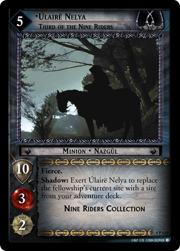 FOIL 0P110 - Ulaire Nelya, Third of the Nine Riders - Click Image to Close