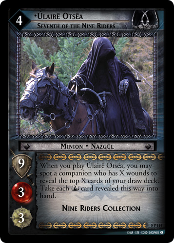 FOIL 0P114 - Ulaire Otsea, Seventh of the Nine Riders - Click Image to Close