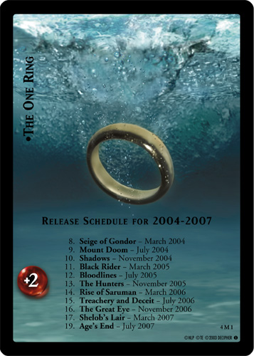 4M1 - Release Schedule for 2004-2007 - Click Image to Close