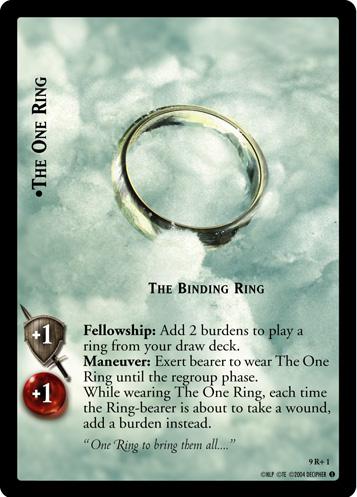 9R+1 - The One Ring, The Binding Ring - Click Image to Close