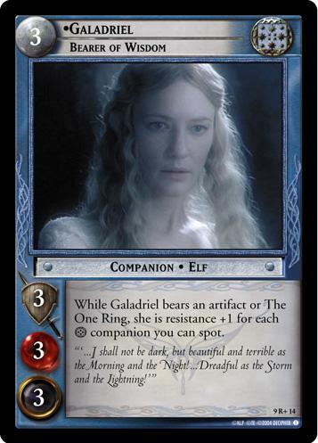 9R+14 - Galadriel, Bearer of Wisdom - Click Image to Close