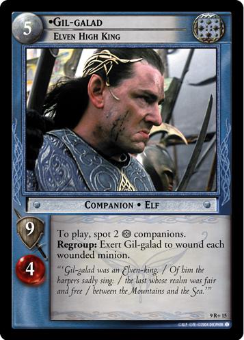 [Poor Condition] 9R+15 - Gil-galad, Elven High King - Click Image to Close