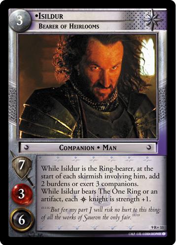 9R+33 - Isildur, Bearer of Heirlooms - Click Image to Close