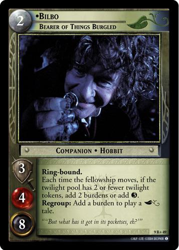 9R+49 - Bilbo, Bearer of Things Burgled - Click Image to Close