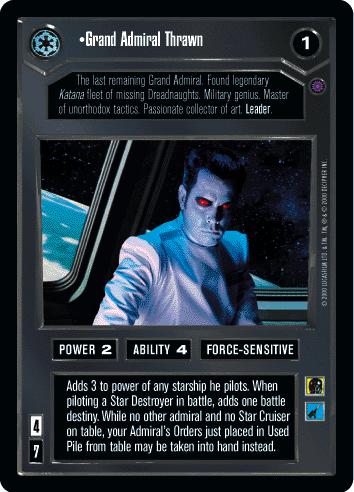 FOIL - Grand Admiral Thrawn - Click Image to Close