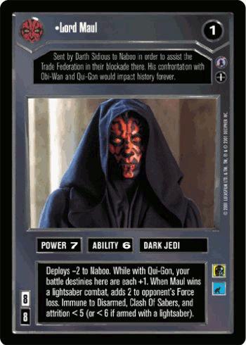 Lord Maul - Click Image to Close