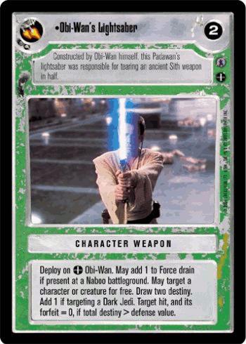 Obi-Wan's Lightsaber (Ref III) - Click Image to Close