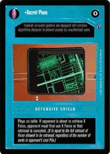 Secret Plans - Defensive Shield - Click Image to Close