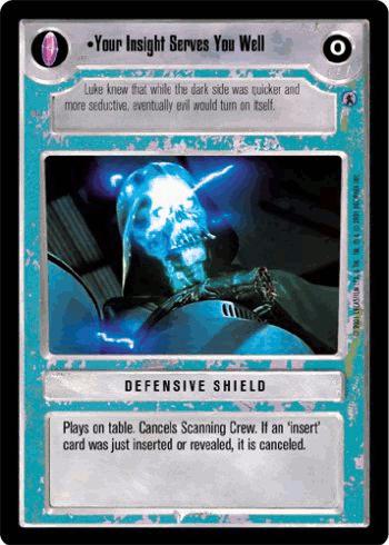 [Poor Condition] Your Insight Serves You Well - Defensive Shield - Click Image to Close