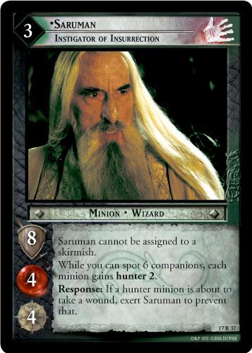 17R37 - Saruman, Instigator of Insurrection - Click Image to Close