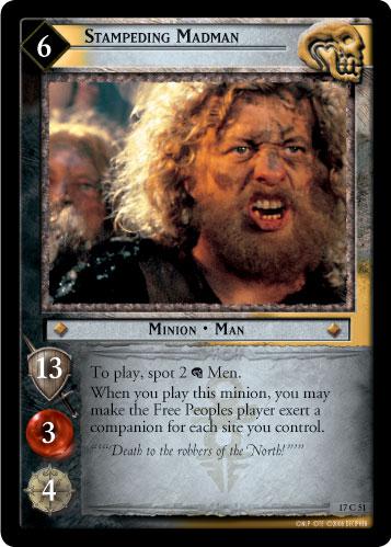 (image for) 17C51 - Stampeding Madman