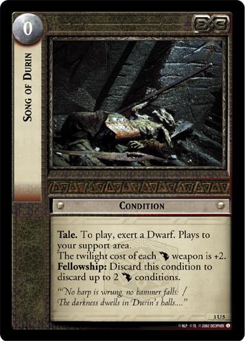 FOIL 3U5 - Song of Durin - Click Image to Close