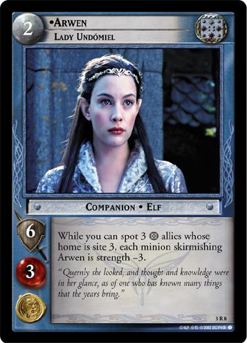 [Poor Condition] 3R8 - Arwen, Lady Undomiel - Click Image to Close