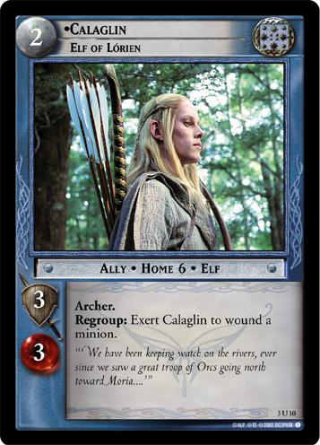 3U10 - Calaglin, Elf of Lorien - Click Image to Close