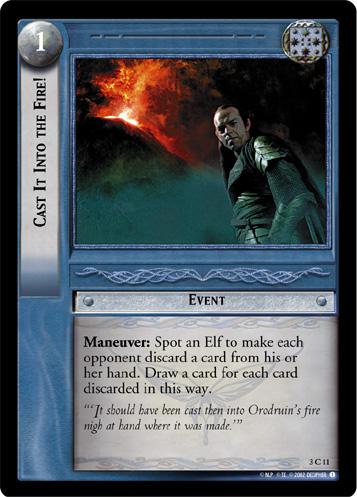 [Poor Condition] FOIL 3C11 - Cast It Into the Fire! - Click Image to Close