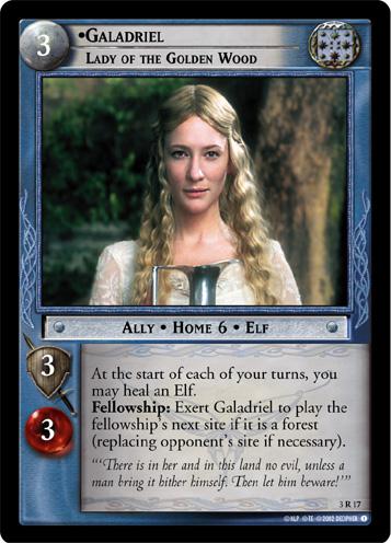 FOIL 3R17 - Galadriel, Lady of the Golden Wood - Click Image to Close