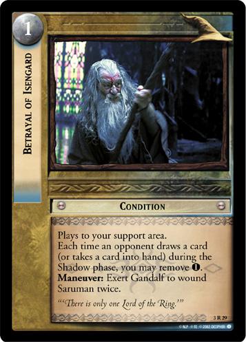 FOIL 3R29 - Betrayal of Isengard - Click Image to Close