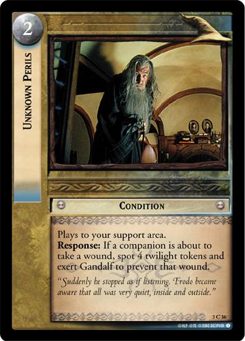 FOIL 3C36 - Unknown Perils - Click Image to Close