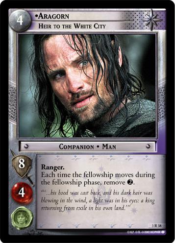 [Poor Condition] 3R38 - Aragorn, Heir to the White City - Click Image to Close