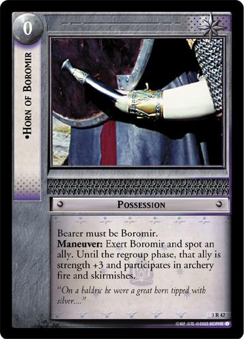 3R42 - Horn of Boromir - Click Image to Close