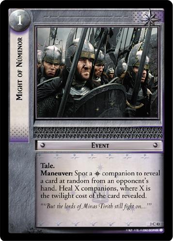 FOIL 3C43 - Might of Numenor - Click Image to Close