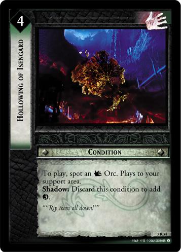 [Poor Condition] 3R54 - Hollowing of Isengard - Click Image to Close