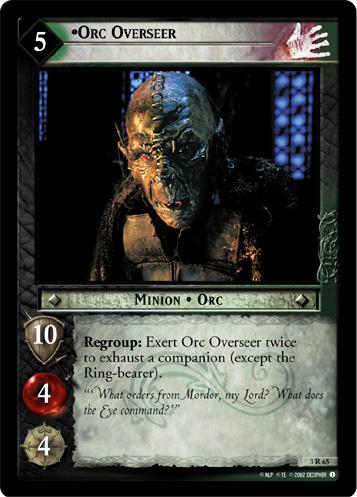 FOIL 3R65 - Orc Overseer - Click Image to Close