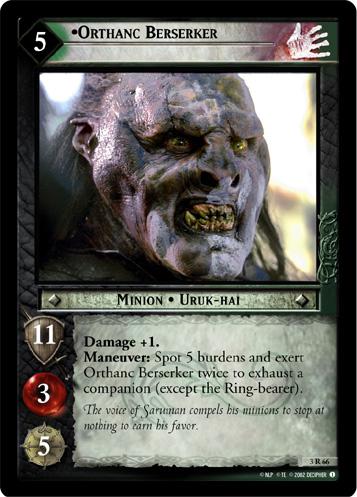 [Poor Condition] 3R66 - Orthanc Berserker - Click Image to Close