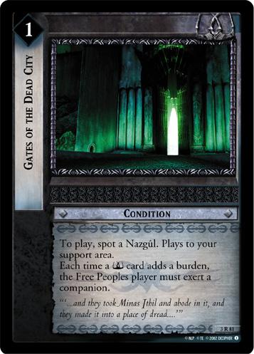 FOIL 3R81 - Gates of the Dead City - Click Image to Close