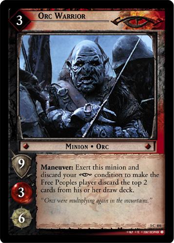 3C101 - Orc Warrior - Click Image to Close