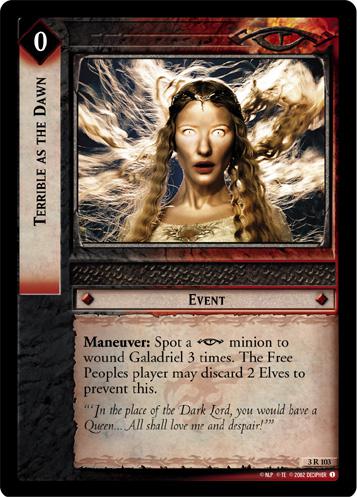 FOIL 3R103 - Terrible as the Dawn - Click Image to Close