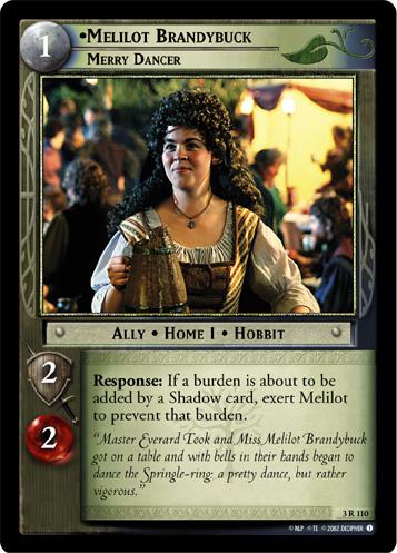 FOIL 3R110 - Melilot Brandybuck, Merry Dancer - Click Image to Close