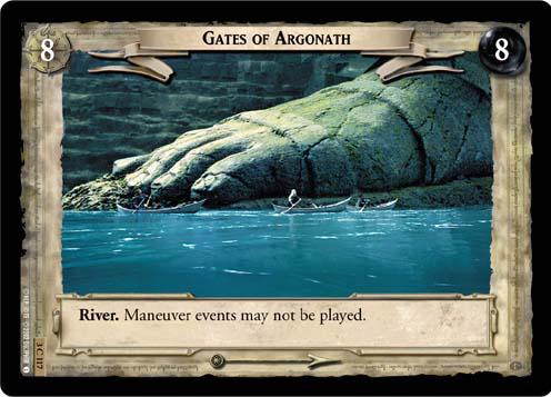 [Poor Condition] FOIL 3C117 - Gates of Argonath - Click Image to Close