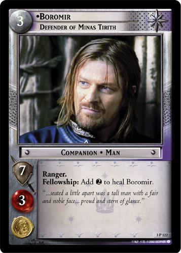 [Poor Condition] 3P122 - Boromir, Defender of Minas Tirith - Click Image to Close