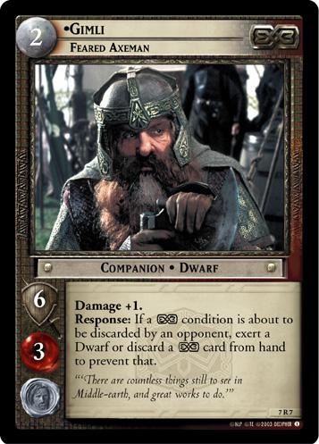 7R7 - Gimli, Feared Axeman - Click Image to Close