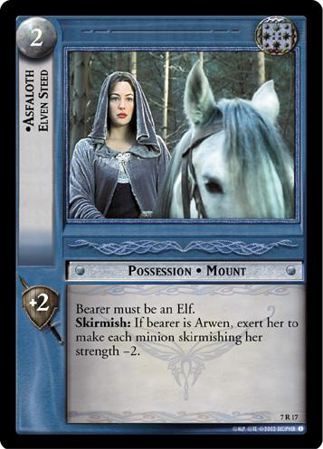 FOIL 7R17 - Asfaloth, Elven Steed - Click Image to Close