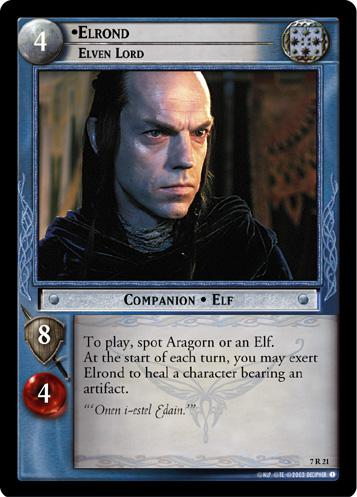 7R21 - Elrond, Elven Lord - Click Image to Close