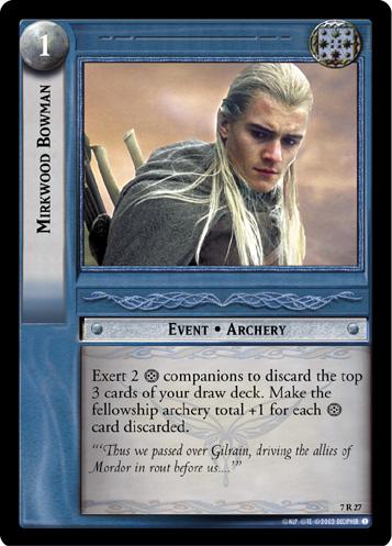 7R27 - Mirkwood Bowman - Click Image to Close