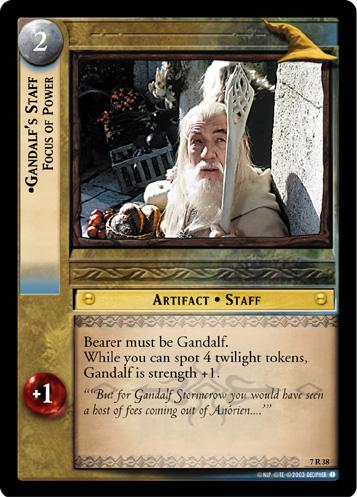 7R38 - Gandalf's Staff, Focus of Power - Click Image to Close