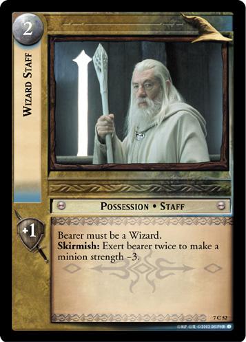 FOIL 7C52 - Wizard Staff - Click Image to Close