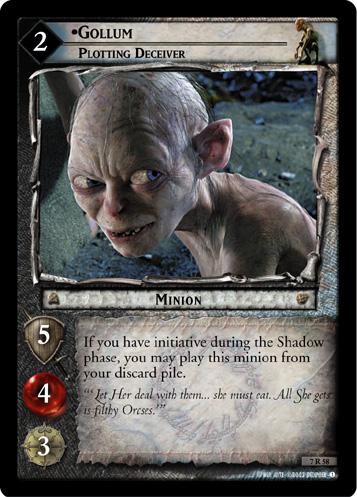 FOIL 7R58 - Gollum, Plotting Deceiver - Click Image to Close