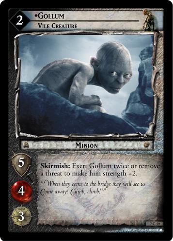 7C59 - Gollum, Vile Creature - Click Image to Close