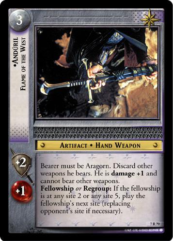 7R79 - Anduril, Flame of the West - Click Image to Close