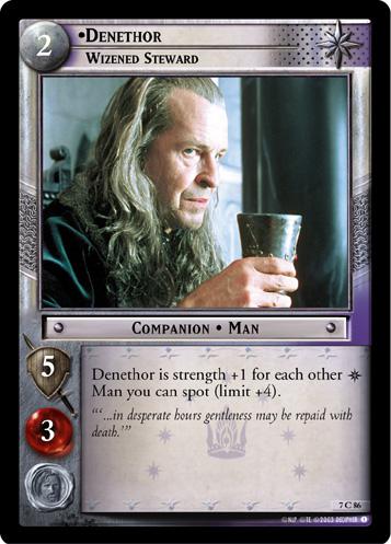 7C86 - Denethor, Wizened Steward - Click Image to Close